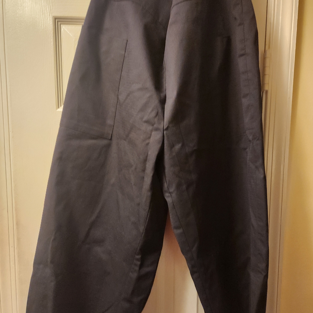 Black Wide-Leg Pants
